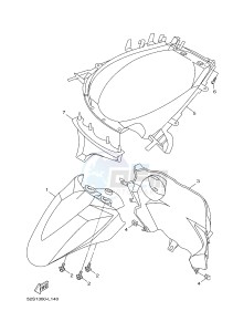 HW125 XENTER 125 (53B6) drawing FENDER