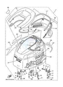 Z200PETOL drawing TOP-COWLING