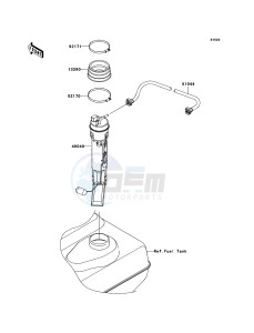 JET SKI ULTRA 300X JT1500HCF EU drawing Fuel Pump