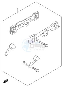 DL1000A drawing OPTIONAL (SIDE CASE BRACKET SET)