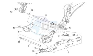 NA 850 Mana drawing Central stand