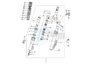 BW'S 50 drawing FRONT FORK