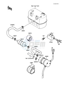 KAF 450 B [MULE 1000] (B1) [MULE 1000] drawing FUEL PUMP