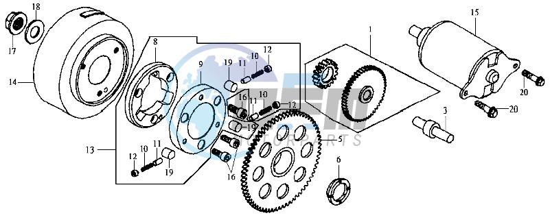 STARTER CLUTCH