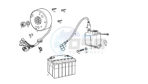 SENDA R DRD RACING LTD - 50 CC VTHSR1A2B5 . drawing GENERATOR