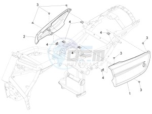 Audace 1400 Carbon 1380 (NAFTA) drawing Central body