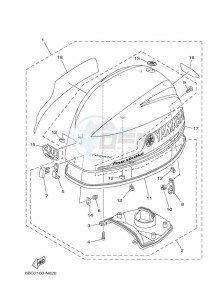 F40FETS drawing TOP-COWLING