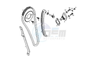 SENDA SM - 125 drawing CAM CHAIN