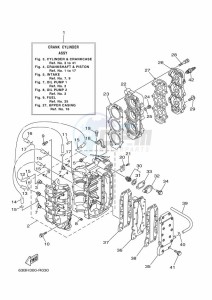 40VEOL drawing CYLINDER--CRANKCASE