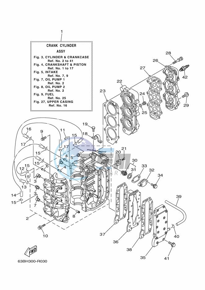 CYLINDER--CRANKCASE