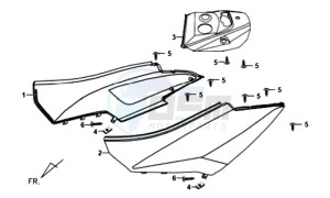 SYMPLY 50 L7 drawing COWLING