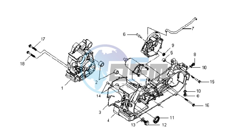 CRANKCASE L / R