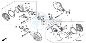 CB600F39 UK - (E / MKH ST) drawing WINKER