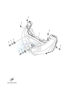 YP400RA X-MAX 400 ABS (BL11 BL11 BL11 BL11) drawing HEADLIGHT