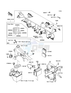 VN900_CUSTOM VN900C7F GB XX (EU ME A(FRICA) drawing Chassis Electrical Equipment