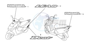 SCV100F LEAD drawing MARK