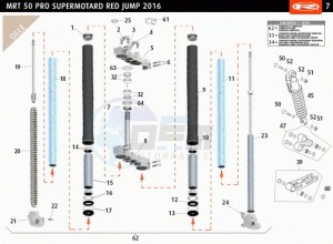 MRT-50-PRO-SM-RED-JUMP drawing FRONT FORK OLLE