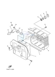 EF5200FW 357 (7C53 7C53) drawing EXHAUST