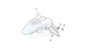 Norge 1200 IE 8V Polizia Stradale drawing Front mudguard