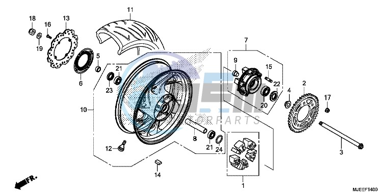 REAR WHEEL