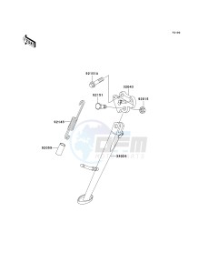 ZX 1200 A [NINJA ZX-12R] (A2) [NINJA ZX-12R] drawing STAND-- S- -