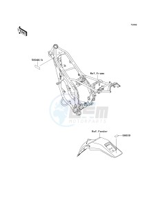 KDX 220 A [KDX220R] (A9) [KDX220R] drawing LABELS