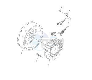 XVS A MIDNIGHT STAR 950 drawing GENERATOR