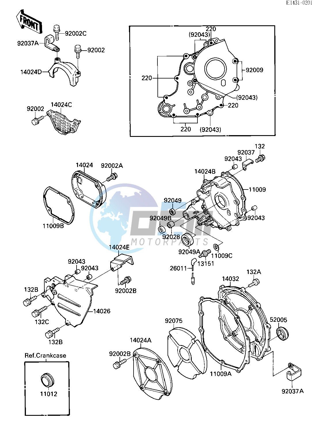 ENGINE COVER-- S- -