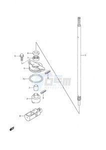 DF 250 drawing Clutch Rod (DF 250S)