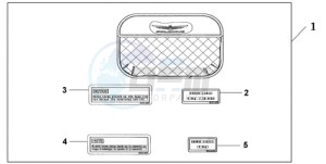 GL18009 Korea - (KO / AB) drawing INNER S/B LID ORG