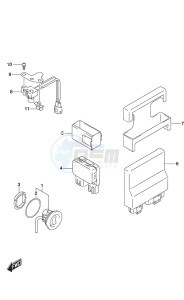 DF 115A drawing PTT Switch/Engine Control Unit