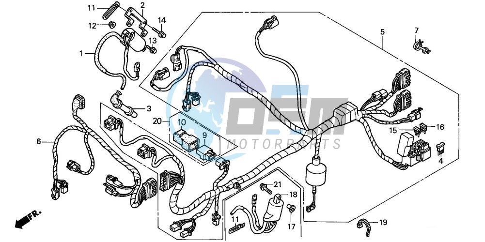 WIRE HARNESS (FRONT)