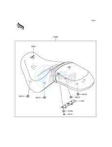 VULCAN 900 CLASSIC VN900BFF GB XX (EU ME A(FRICA) drawing Seat