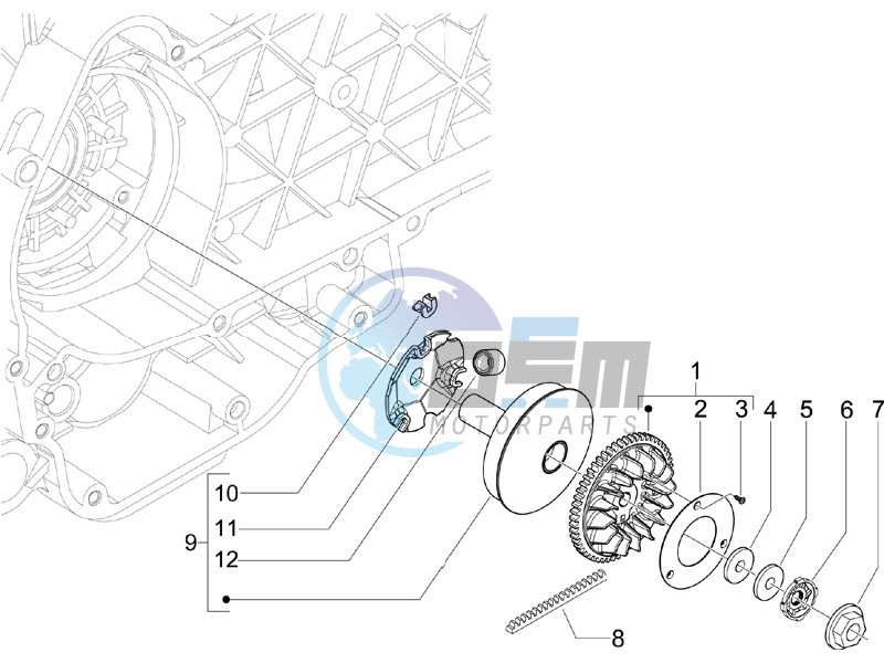 Driving pulley