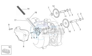 RX-SX 50 1000 drawing Oil pump