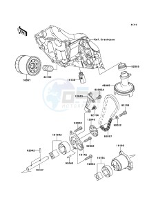 ER-6f ABS EX650D9F GB XX (EU ME A(FRICA) drawing Oil Pump