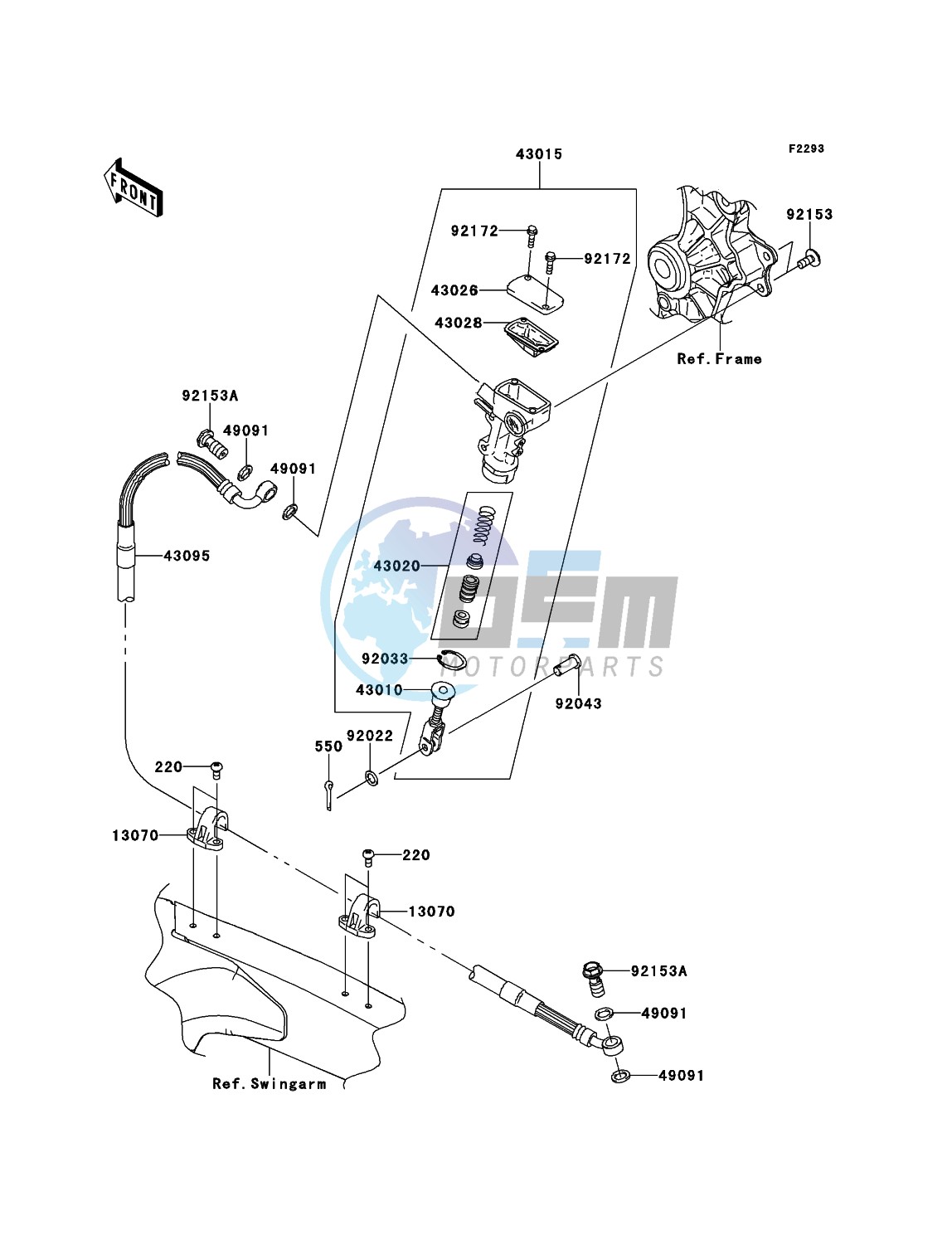 Rear Master Cylinder