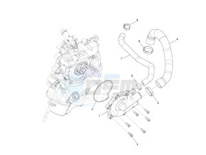 MP3 500 LT E4 Sport - Business (EMEA) drawing Cooler pump