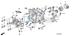 FES125B drawing CYLINDER HEAD