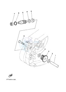 DT175 (3TSW) drawing TACHOMETER GEAR