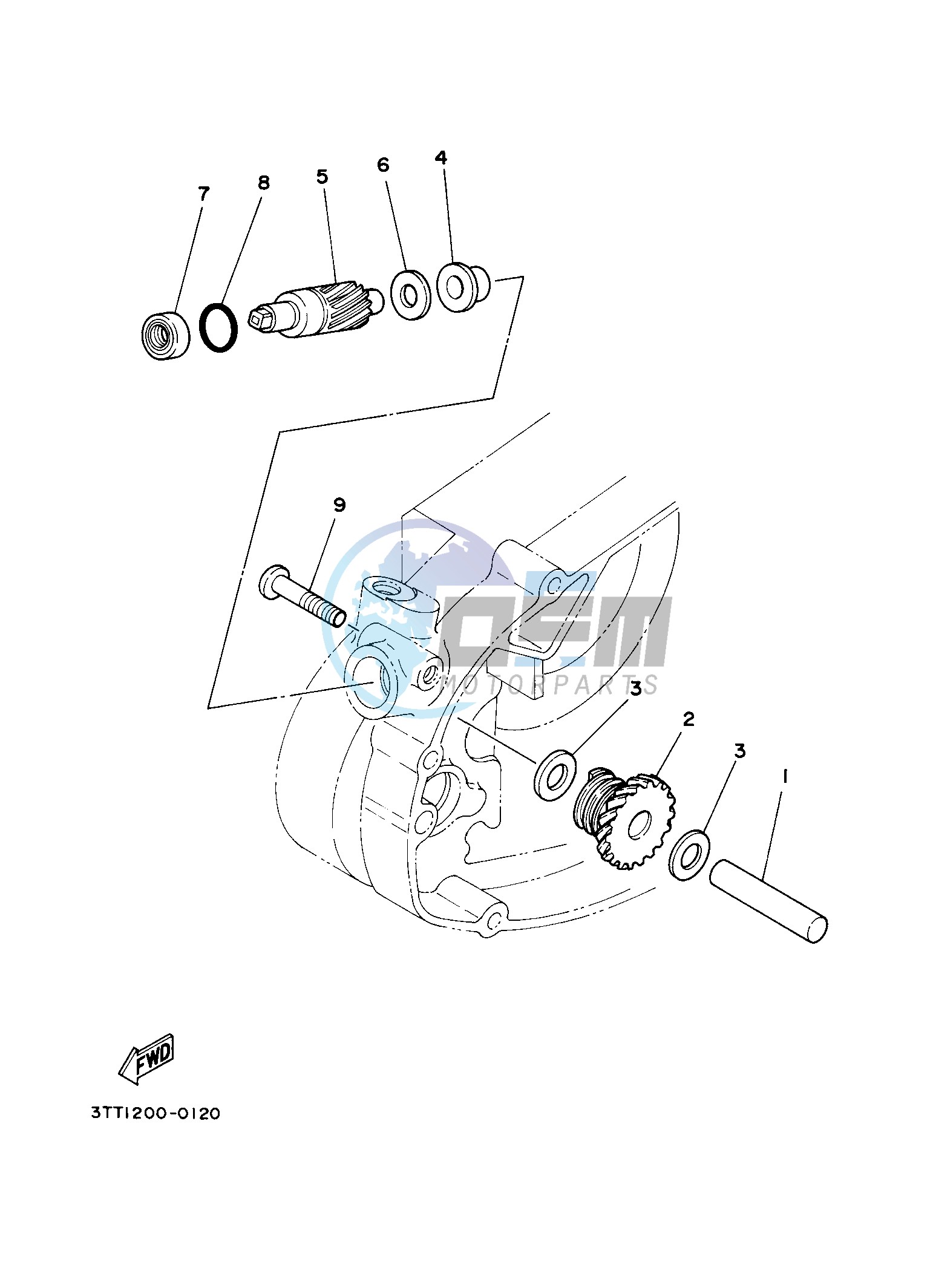 TACHOMETER GEAR