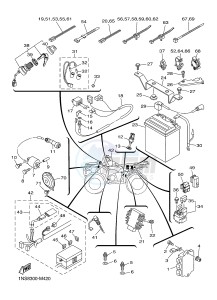 YFM350FWA YFM35FGD GRIZZLY 350 4WD (1NS8 1NS9) drawing ELECTRICAL 1