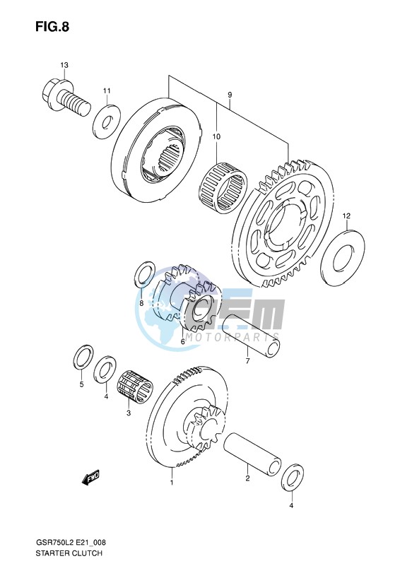 STARTER CLUTCH