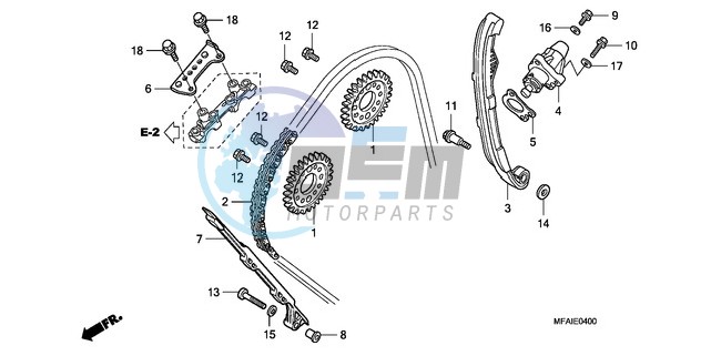 CAM CHAIN/TENSIONER