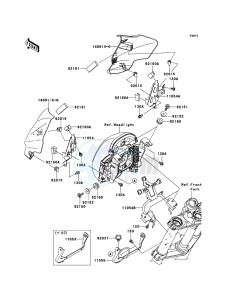 ER-6n ABS ER650B7F GB XX (EU ME A(FRICA) drawing Cowling