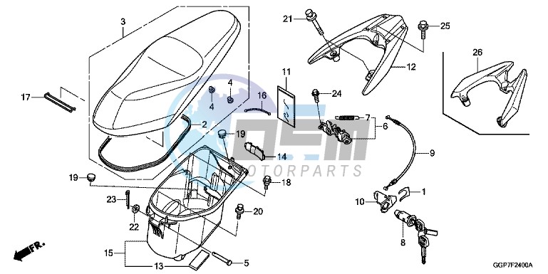 SEAT/ LUGGAGE BOX