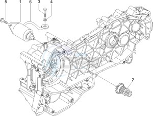 Granturismo 200 L USA drawing Starter - Electric starter