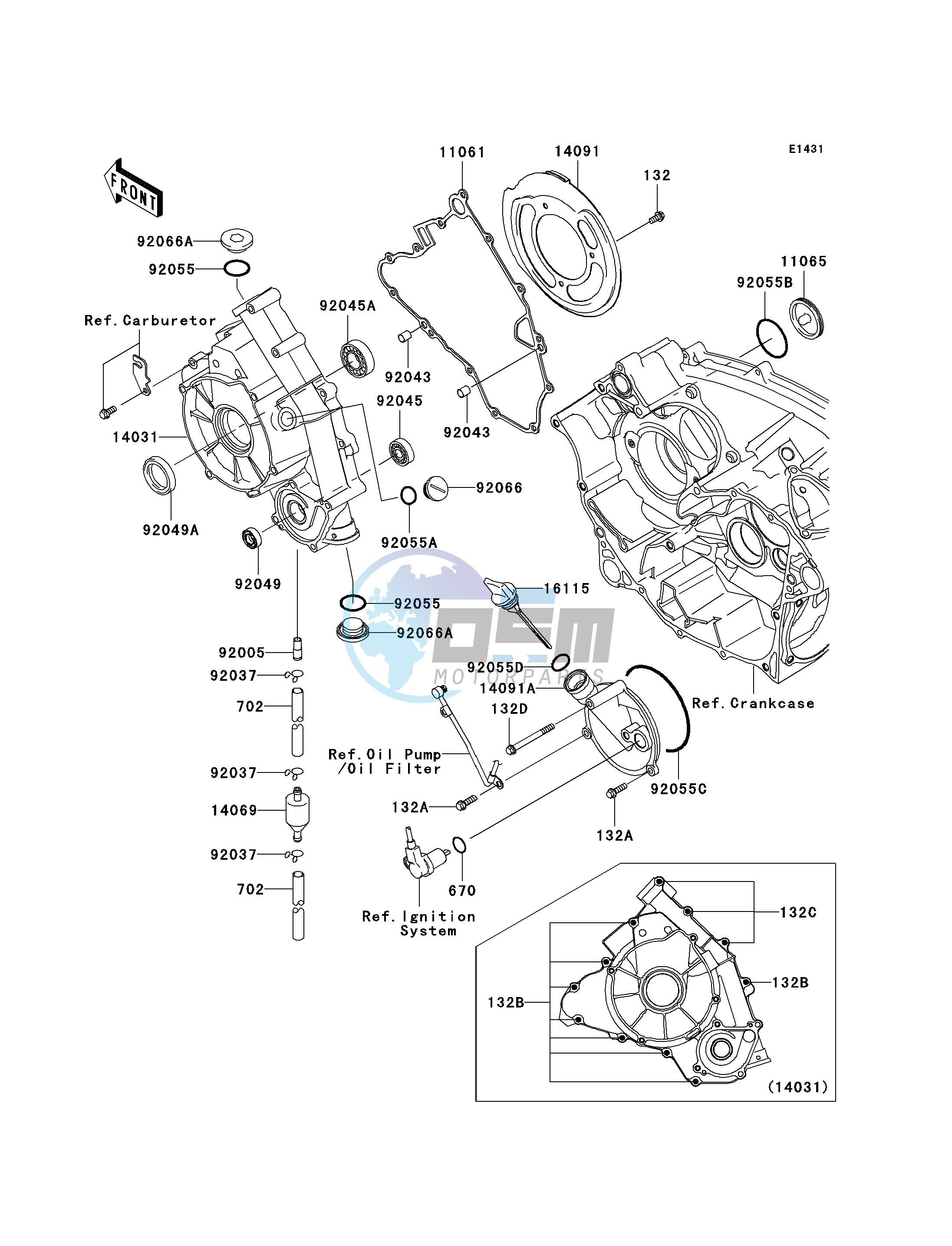 ENGINE COVER-- S- -