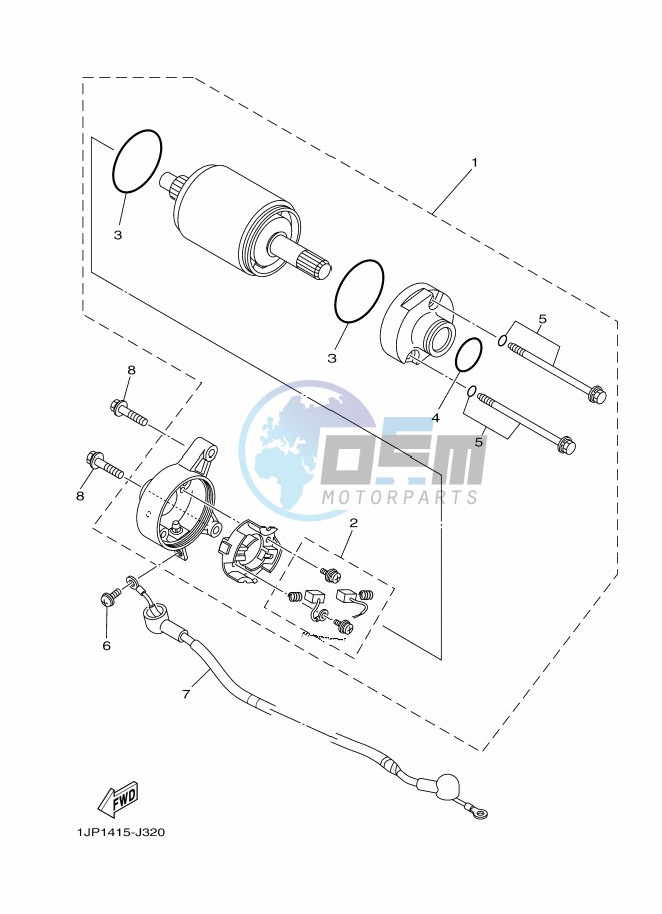 STARTING MOTOR