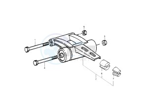 NRG POWER DD 50 drawing Swinging arm